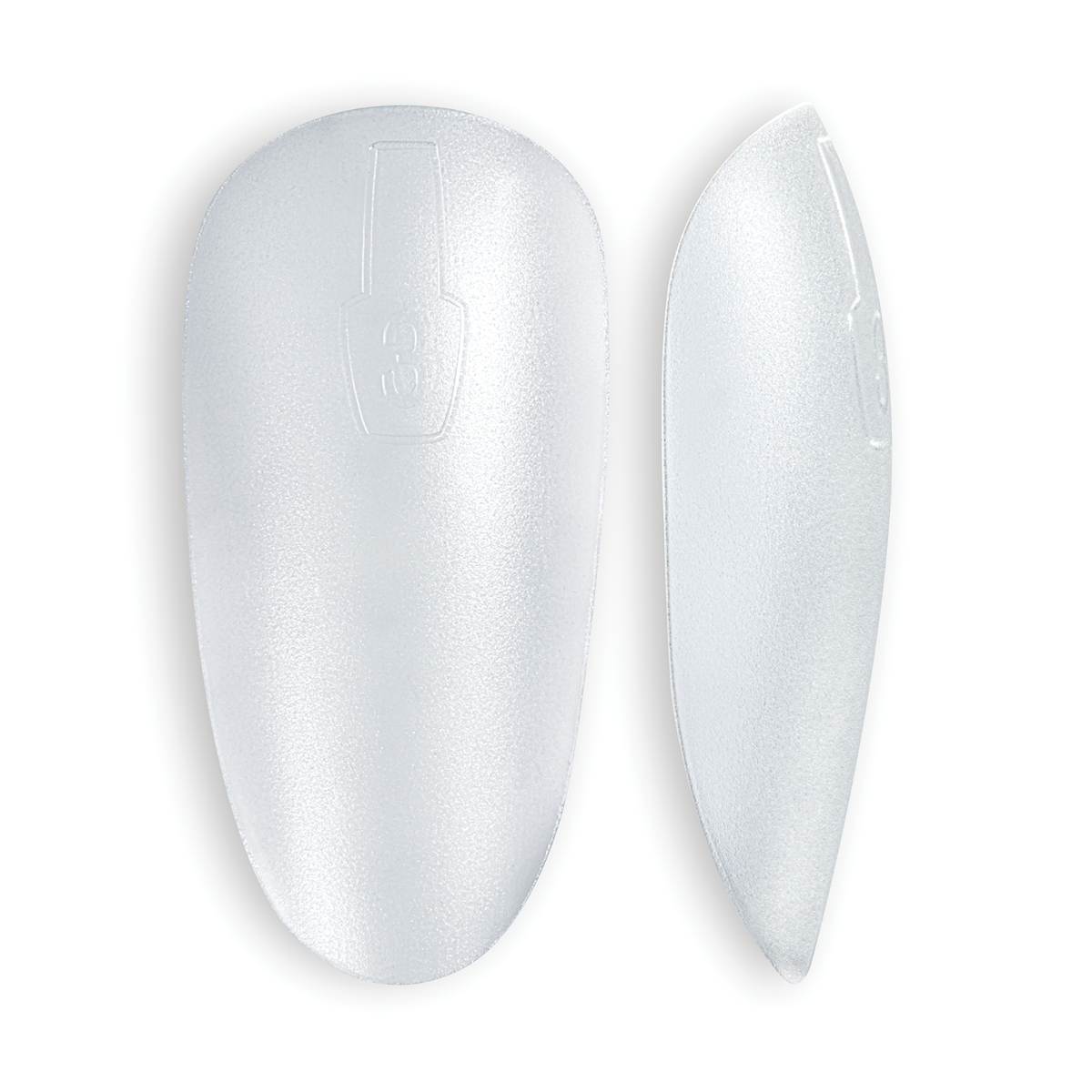 Opi GELevate™ Soft Gel Tips in round shape, designed for natural-looking nail enhancements, displayed on a white background.