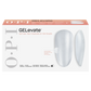 Opi GELevate soft gel tips in round shape displayed in a box for nail extensions and enhancements.