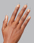 Clear Opi GELevate soft gel stiletto tips with full coverage, perfect for long-lasting gel nail extensions.