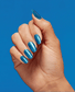 OPI Infinite Shine Do You Sea What I Sea? nail polish bottle with a colorful, shimmering blue-green hue.