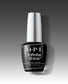 OPI Infinite Shine Gloss Top Coat on a nail, showing a shiny, smooth finish for long-lasting nail polish protection.