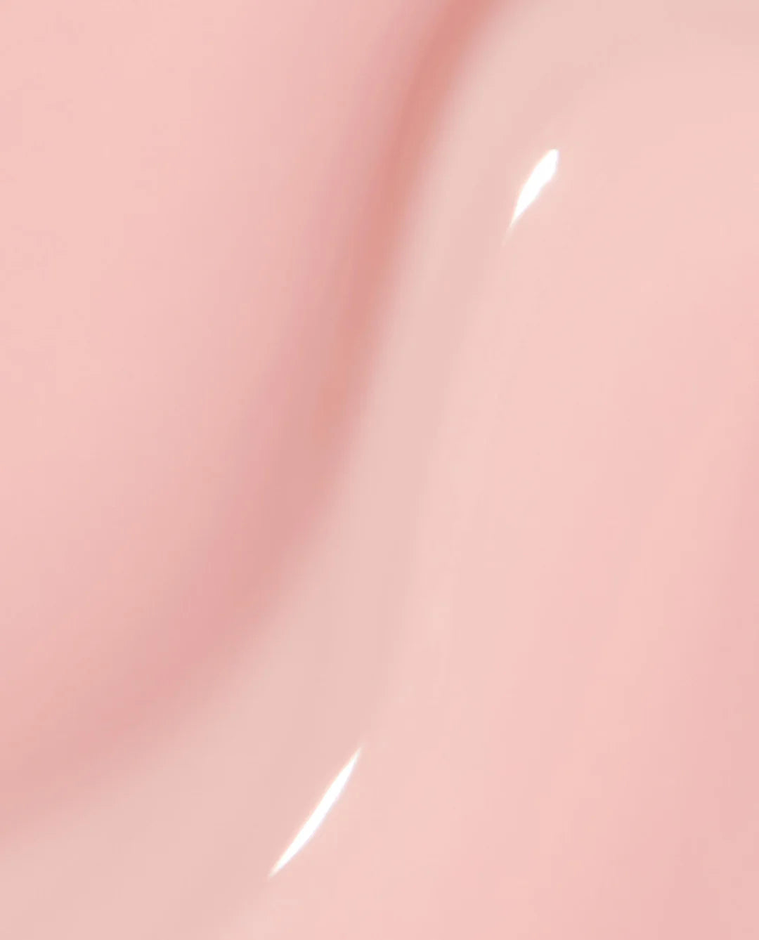 OPI Infinite Shine Passion nail polish swatch showing vibrant pink color on a nail tip with a glossy finish.