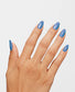 OPI Infinite Shine nail polish bottle with a glossy black cap and label, displayed on a neutral background.