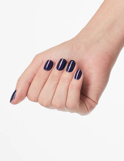 OPI Infinite Shine nail polish in Turn On the Northern Lights! ISL I57 with shimmering teal and purple hues, glossy finish.