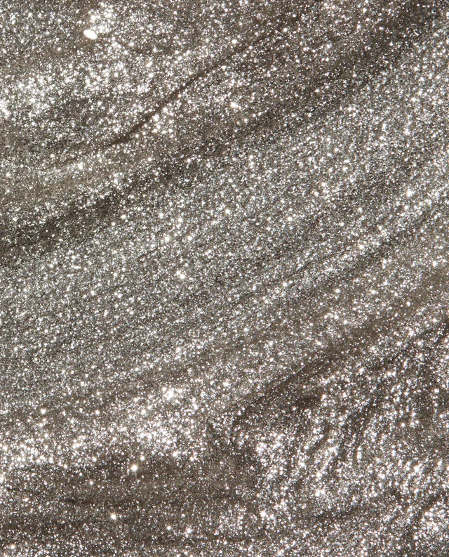 OPI Infinite Shine Work From Chrome nail polish swatch showing shiny chrome finish on natural nails.