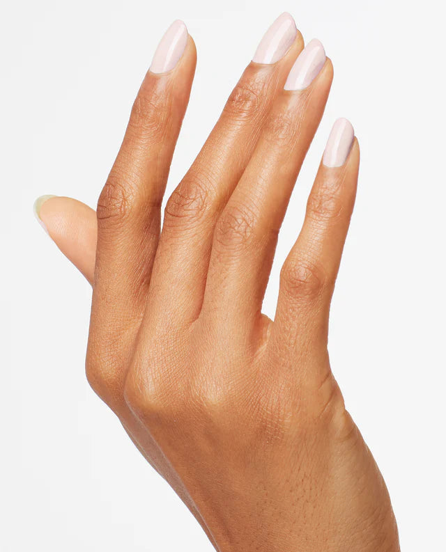 Opi Intelli GelColor Do You Take Lei Away? gel nail polish on fingernails, vibrant tropical pink shade, shiny finish.