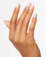 Opi Intelli GelColor Do You Take Lei Away? gel nail polish on fingernails, vibrant tropical pink shade, shiny finish.