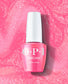 OPI Intelli GelColor Dopa-Mani gel nail polish in a rich, glossy shade, showcasing the smooth, shiny finish on neatly manicured nails.