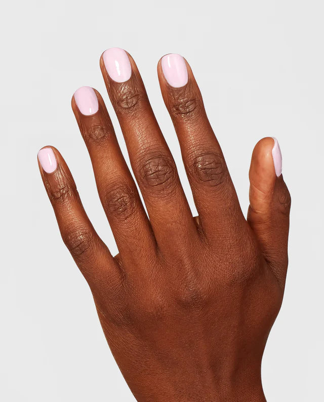 Opi Intelli GelColor gel nail polish in Getting Nadi On My Honeymoon, vibrant pink manicure on natural nails.