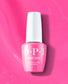 OPI Intelli GelColor Go With The Floate gel nail polish in a vibrant, glossy shade, displayed in a sleek bottle with a white cap.
