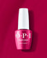 OPI Intelli GelColor Koala Bear-y gel nail polish in soft pastel green, smooth and glossy finish on a nail wheel.