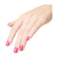 OPI Intelli GelColor La Paz-itively Hot gel nail polish in vibrant coral-orange shade, smooth glossy finish, and stylish presentation.