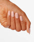 Opi Intelli GelColor Let Me Bayou A Drink gel nail polish in vibrant green shade on a manicured hand.