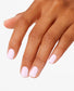 Opi Intelli GelColor Love Is In The Bare gel nail polish applied on neatly manicured nails with a subtle, natural pink shade.