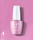 OPI Intelli GelColor Lucky Lucky Lavender gel nail polish bottle with lavender-colored polish inside.