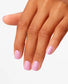 OPI Intelli GelColor Lucky Lucky Lavender gel nail polish applied on nails with a soft lavender shade and glossy finish.