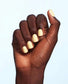 OPI Intelli-Gelcolor and matching lacquer in Blinded by the Ring Light, showing a polished gel and lacquer nail manicure.