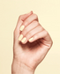 OPI Intelli-Gelcolor and matching lacquer in Blinded by the Ring Light, gel nail polish and lacquer set with glossy finish.