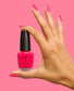 OPI Pro Health GelColor and matching lacquer in Bright Where I Belong, showcasing glossy gel nail polish and coordinating nail color.