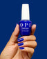 OPI ProHealth GelColor and matching lacquer in Catch a Wave of Happiness GCS075, vibrant turquoise gel nail polish and lacquer set
