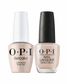OPI ProHealth GelColor and matching lacquer in Coconuts Over OPI, gel nail polish and lacquer set with tropical beige shade