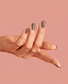 OPI Intelli GelColor Espresso Your Inner Self gel nail polish in rich espresso shade, showcasing glossy, smooth finish.