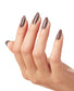 OPI Intelli GelColor Espresso Your Inner Self gel nail polish on neatly manicured nails in rich espresso shade.