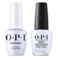 OPI GelColor + Laque assortie Je suis ce que je Améthyste #T76