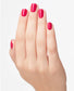 OPI Pro Health GelColor and matching lacquer with koala bear-inspired nail art in a pink and grey color scheme.