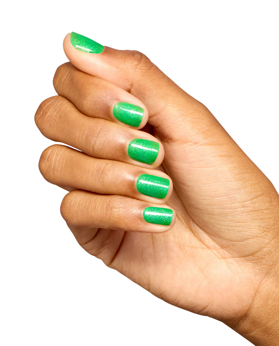 OPI Pro Health GelColor and matching lacquer in Lime Of My Life, vibrant lime green gel nail polish with glossy finish.