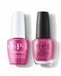 OPI ProHealth GelColor and matching lacquer in No Turning Back from Pink Street, showcasing gel nail polish and coordinating nail lacquer.