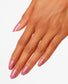 OPI Pro Health GelColor and matching lacquer in Not So Bora-Bora-ing Pink, showing a fresh pink gel and lacquer manicure.