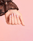 OPI Intelli-Gelcolor gel nail polish and matching lacquer in Seven Wonders of OPI shade, with vibrant pink and purple tones.