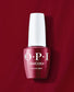 OPI Intelli GelColor Miami Beet gel nail polish bottle with vibrant deep pink color and branding details.