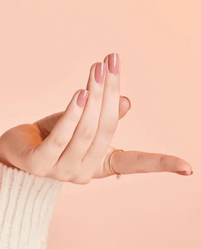 OPI Intelli GelColor Passion gel nail polish bottle with vibrant pink shade and sleek brand label.