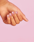 OPI Intelli GelColor Pixel Dust gel nail polish in a shimmering, pixelated dust pattern with vibrant colors and glossy finish.