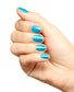 OPI Intelli GelColor Sky Blue's The Limit gel nail polish on nails with a bright sky blue shade and smooth finish.