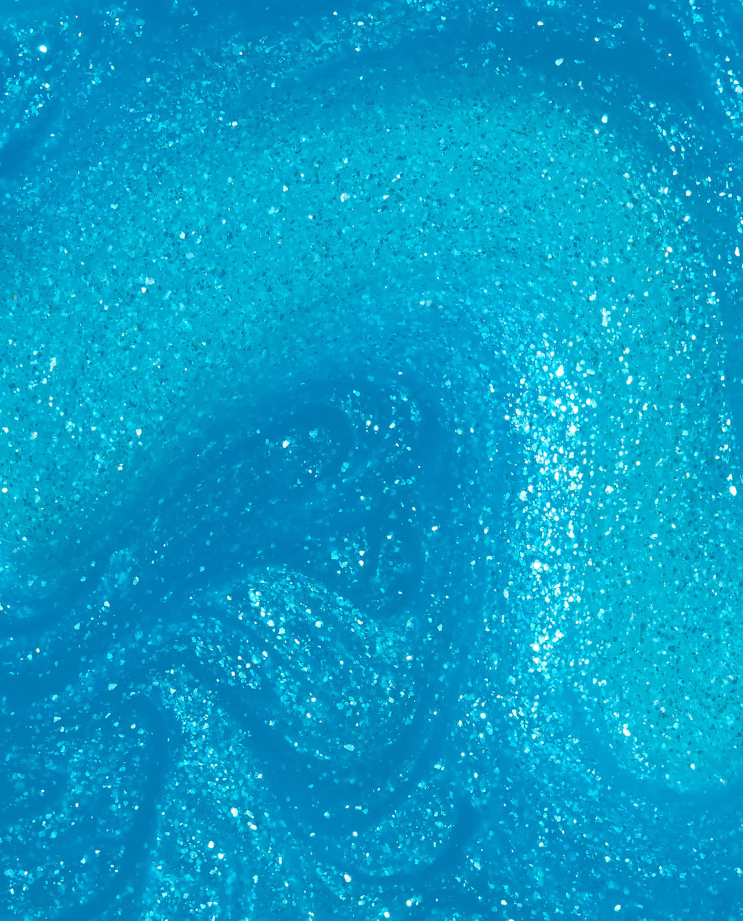 OPI Intelli GelColor Sky Blue's The Limit gel nail polish swatch showing vibrant sky blue shade on a nail.