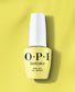 OPI Intelli GelColor Stay Out All Bright gel nail polish in bright coral shade, glossy finish, for long-lasting manicures.