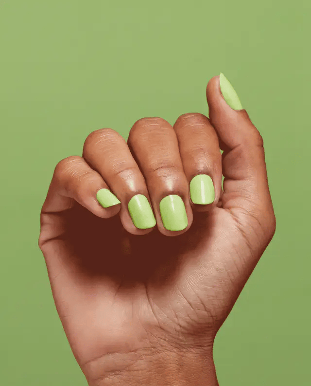 OPI Intelli GelColor Summer Monday-Fridays gel nail polish in vibrant summer shade, displayed on a nail tip with a glossy finish