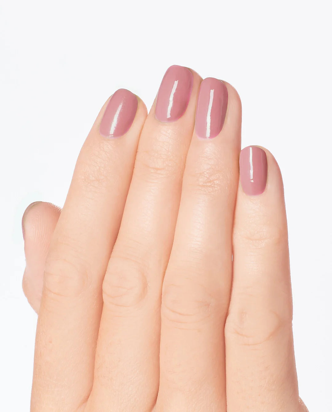 OPI Intelli GelColor Suzi Calls the Paparazzi gel nail polish applied on nails with a vibrant, glossy finish.