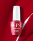 OPI Intelli GelColor gel nail polish in The Thrill of Brazil GCA16, vibrant gel nail polish with glossy finish, brand logo visible.