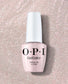 OPI Intelli GelColor Throw Me A Kiss gel nail polish in a vibrant pink shade, shown in a sleek bottle with a white cap.