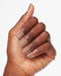 OPI Intelli GelColor Tiramisu For Two gel nail polish bottle with swatched manicure in warm beige tones