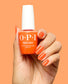 Opi Intelli GelColor Your Zestination Awaits gel nail polish in a sleek bottle, showcasing the vibrant, glossy gel finish.