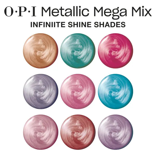 Opi Fall 2024 Metallic Mega Mix Collection Release Date Arly Britteny