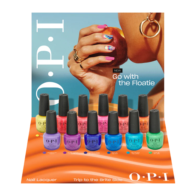 OPI Intelli GelColor nail lacquer from Summer 2026 Trip to the Brite Side collection, featuring vibrant, glossy gel nail polish.