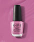 OPI Nail Polish in Arigato From Tokyo NLT82, vibrant nail lacquer with a glossy finish, showcasing the colorful bottle and brush.