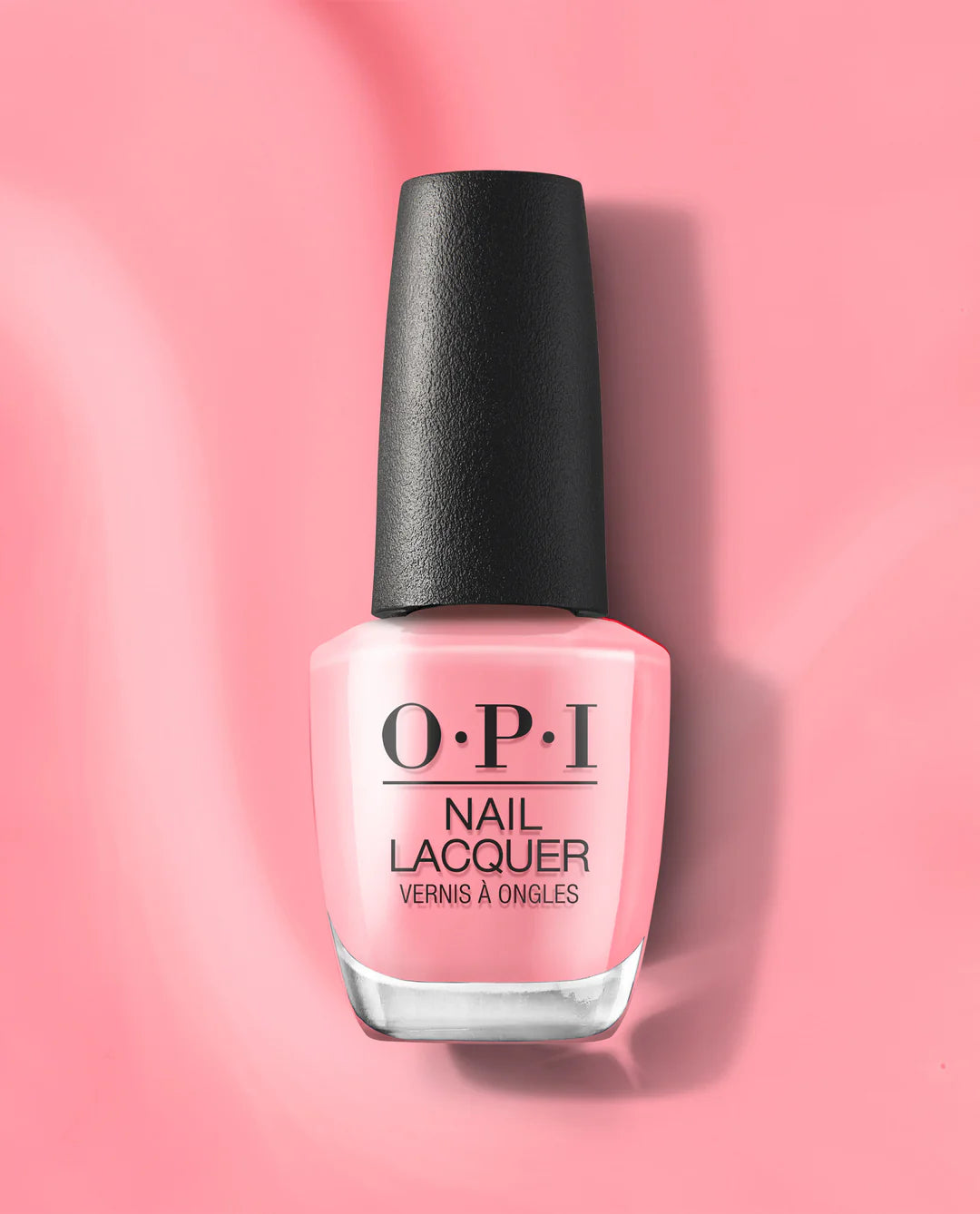 OPI Bathtime Bubbly nail polish bottle with light blue and bubbly design, showcasing the vibrant OPI nail lacquer.