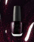 OPI Nail Polish in Black Cherry Chutney color, glossy dark red nail lacquer with rich, deep cherry hue.